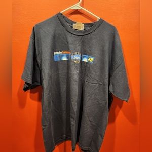 Mens extra extra large blue nascar jimmie johnson short sleeve shirt